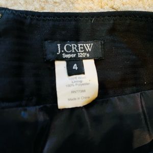 J Crew super 120s pencil skirt